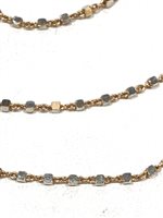 Halskette Sommer in Gold DADI ALTERNATI CM 45 P T/$ - DADI ALTERNATI CM 45 P T/$
